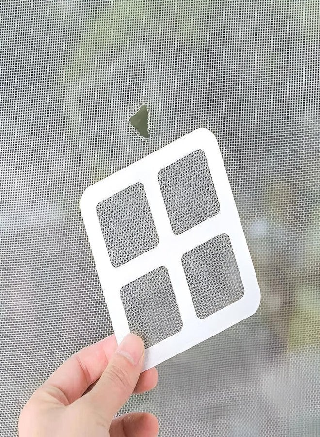 Oblivion Bathroom Drain Cover 4 × 4 Inch - Strong Adhesive Waterproof Mesh Cover Patch - Sticky Wire Repair Screen for Drain & Vent - DIY Hole Repair Net for Kitchen, Bathroom & Home Use (Pack of 5) - Image 3